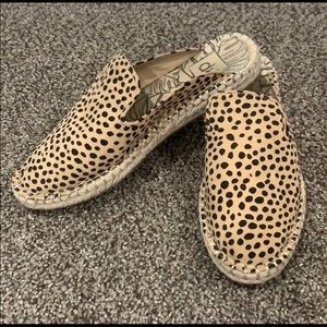 Dolce Vita leopard mules